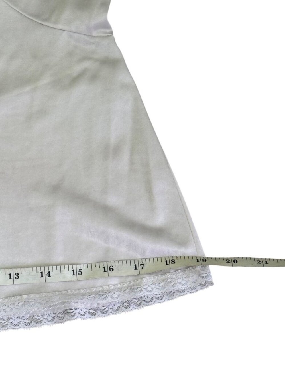 Vintage White Lace Trim Camisole Slip Top With Adjustable Straps Womens Small - Picture 16 of 16